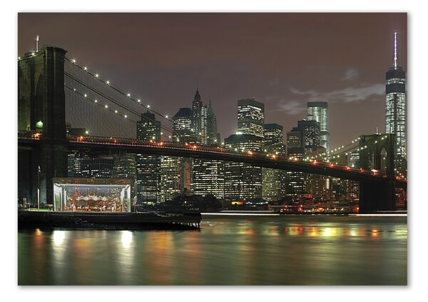 Akrilüveg fotó New york éjjel