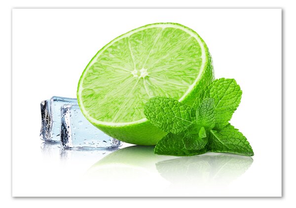 Akril üveg kép Lime jég