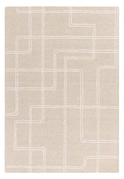 Bézs kézi szövésű gyapjú szőnyeg 120x170 cm Ada – Asiatic Carpets