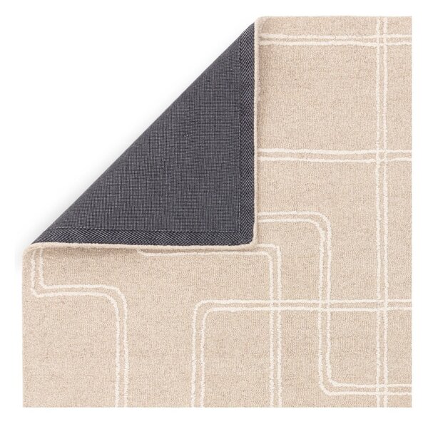 Bézs kézi szövésű gyapjú szőnyeg 120x170 cm Ada – Asiatic Carpets