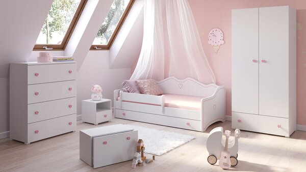 Emma gyerekágy 160x80 szürke