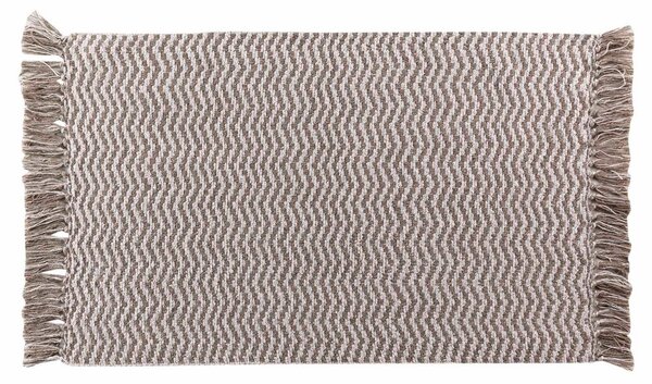 Világosbarna mosható szőnyeg 50x80 cm Alessia – douceur d'intérieur