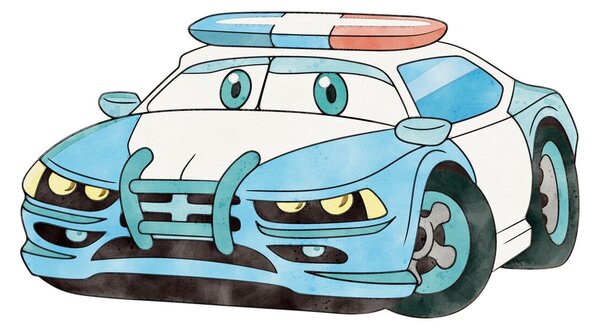 LUK 140x70 gyermekágy korlátos - Police