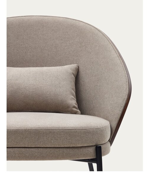 Világosbarna fotel Eamy – Kave Home