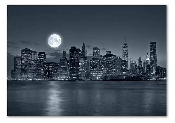Akrilüveg fotó New york éjjel