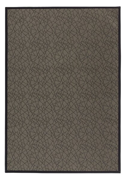Sötétszürke PVC szőnyeg 140x200 cm Geo Gold – Casa Selección