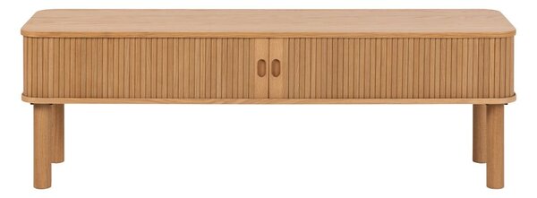 Natúr színű TV-állvány tölgyfa dekorral 140x45 cm Langley – Actona