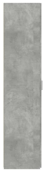 VidaXL betonszürke szerelt fa magasszekrény 45 x 42,5 x 185 cm