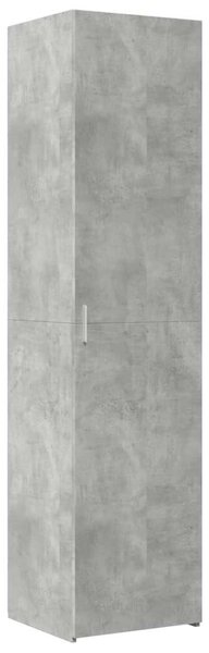 VidaXL betonszürke szerelt fa magasszekrény 45 x 42,5 x 185 cm