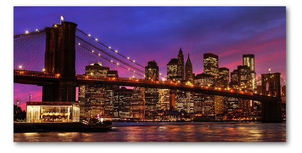 Akrilüveg fotó Manhattan nyugati