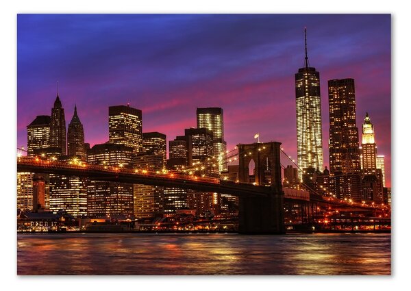 Akrilüveg fotó Manhattan nyugati