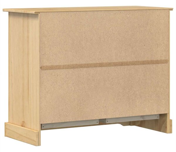 VidaXL Corona tömör fenyőfa Komód 101x45x82 cm