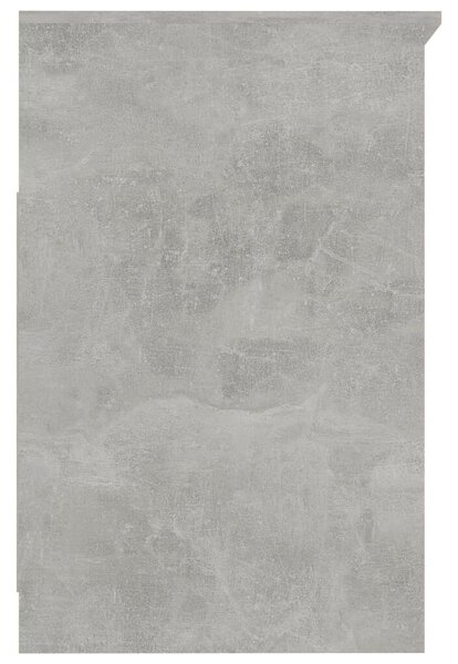 VidaXL betonszürke szerelt fa fiókos szekrény 40 x 50 x 76 cm