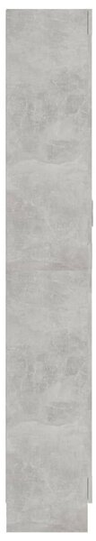 VidaXL betonszürke szerelt fa könyvszekrény 82,5 x 30,5 x 185,5 cm