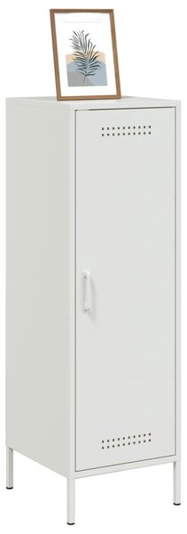 VidaXL fehér acél magasszekrény 36 x 39 x 113 cm