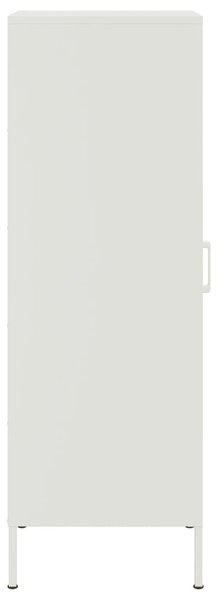 VidaXL fehér acél magasszekrény 36 x 39 x 113 cm