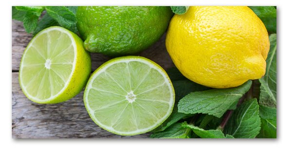 Akril üveg kép Lime és citrom
