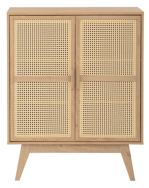 Natúr színű szekrény tölgyfa dekorral 87x110 cm Bridget – Støraa