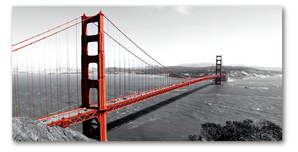 Akrilüveg fotó Bridge san francisco