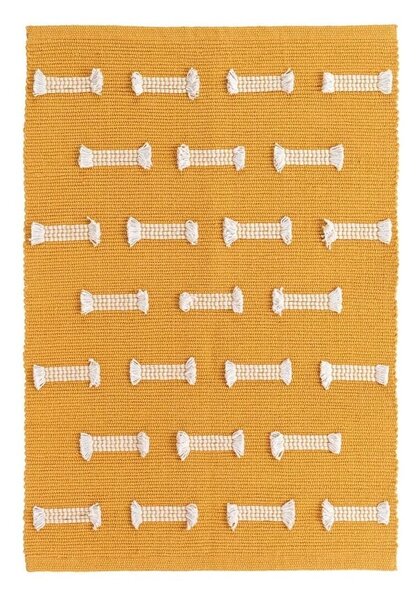 Okkersárga mosható szőnyeg 50x80 cm Juline – douceur d'intérieur