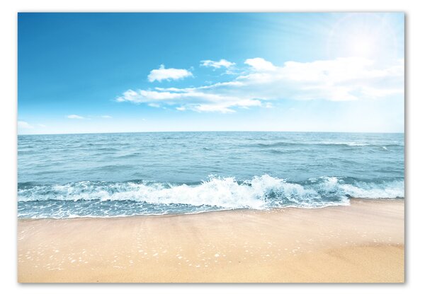 Üvegfotó Strand