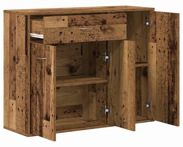 VidaXL antik fa szerelt fa tálalószekrény 88 x 30 x 70 cm