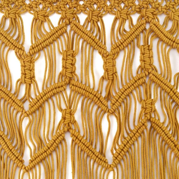 Sárga függöny ajtóra 90x200 cm Macarena – douceur d'intérieur