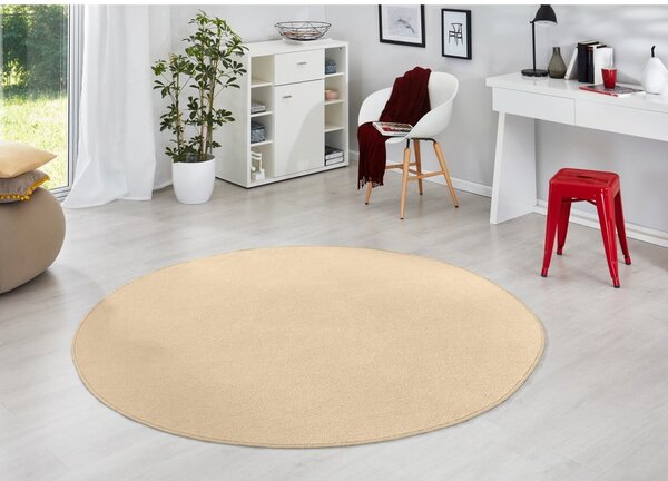 Bézs kerek szőnyeg ø 133 cm Fancy – Hanse Home