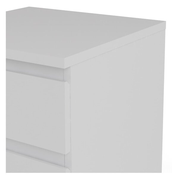 Fehér magas komód 40x107 cm Nova – Tvilum