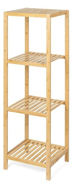 WABISABI TOWER 4 fürdőszobai polc, bambuszból