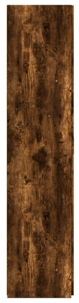 VidaXL füstös tölgy színű szerelt fa magasszekrény 80 x 42,5 x 185 cm