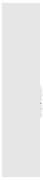 VidaXL fehér szerelt fa magasszekrény 70 x 42,5 x 185 cm