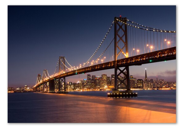 Akrilüveg fotó Bridge san francisco