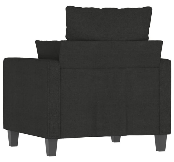 VidaXL fekete szövet kanapéfotel 60 cm