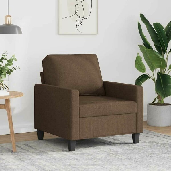 VidaXL barna szövet kanapéfotel 60 cm