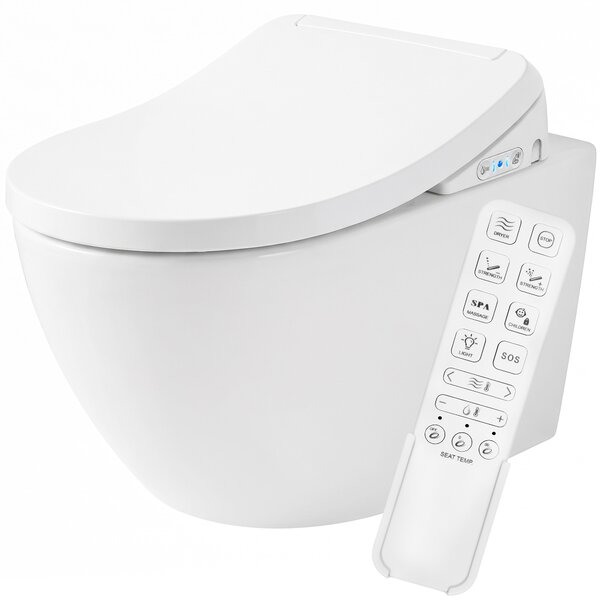 Felfüggesztett WC-csésze REA Carlo Mini Tornado Mocca Matt