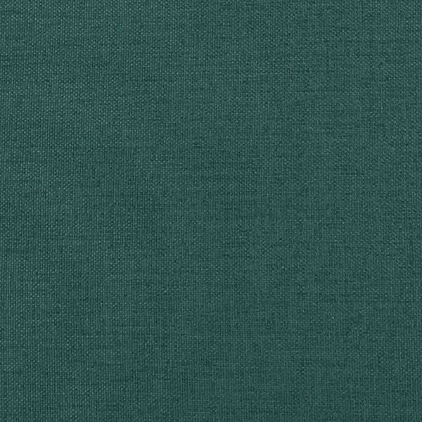 VidaXL sötétzöld szövetpad párnákkal 113x64,5x75,5 cm