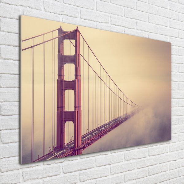 Akrilüveg fotó Bridge san francisco