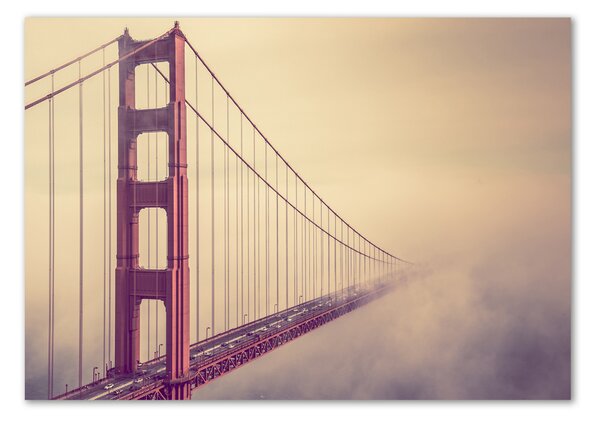 Akrilüveg fotó Bridge san francisco