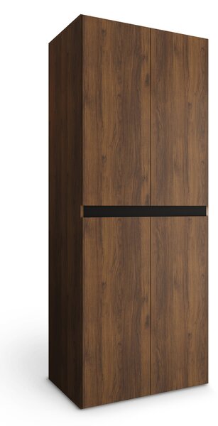 SALSA szekrény 80x203x50 - dió