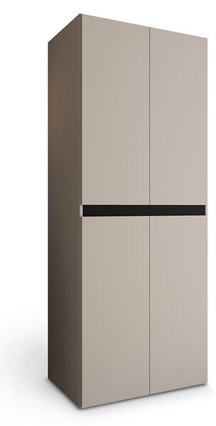 SALSA szekrény 80x203x50 - kasmír