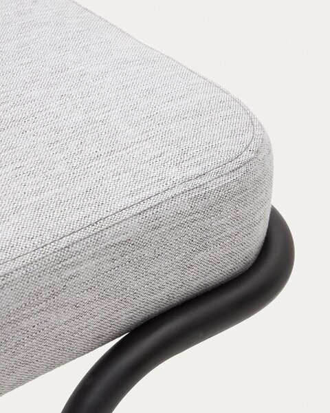 Világosszürke pad Compo – Kave Home