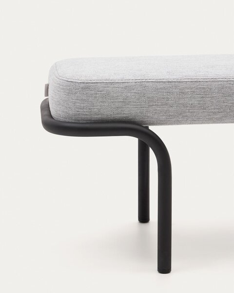 Világosszürke pad Compo – Kave Home