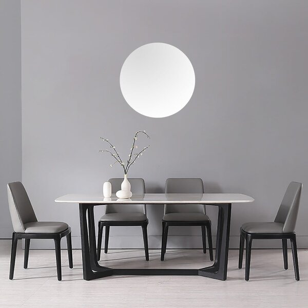 Fali tükör világítással ø 60 cm Luna – Mirrors and More