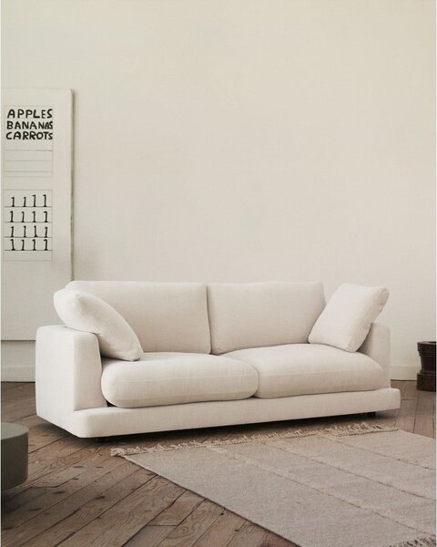 Krémszínű kanapé 210 cm Gala – Kave Home