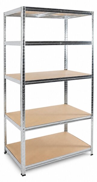Linder Exclusiv Fém polc 180x90x40 cm 5 polc