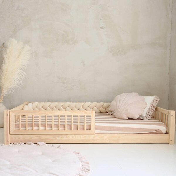 Luloo Basic Dream Natúr Montessori Gyerekágy (80x160 cm)