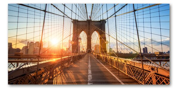 Akrilüveg fotó Brooklyn híd