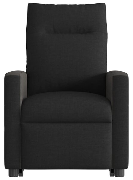 VidaXL fekete szövet dönthető masszázs- és állófotel