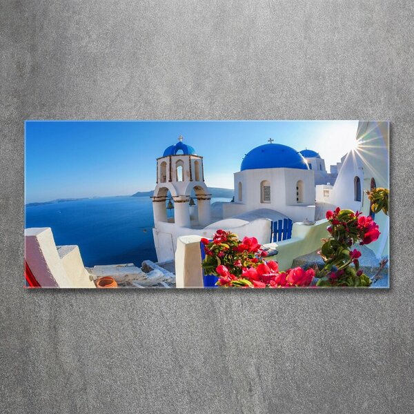 Akrilüveg fotó Santorini, görögország